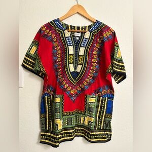 ❤️Fresca Colorful Dashiki Print Top❤️